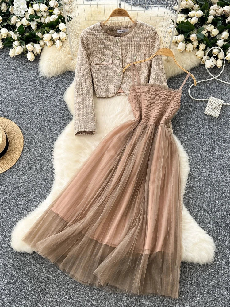 chinese dress ladies Fairy Tale Tulle Dress – Dona Matoshi main image 1