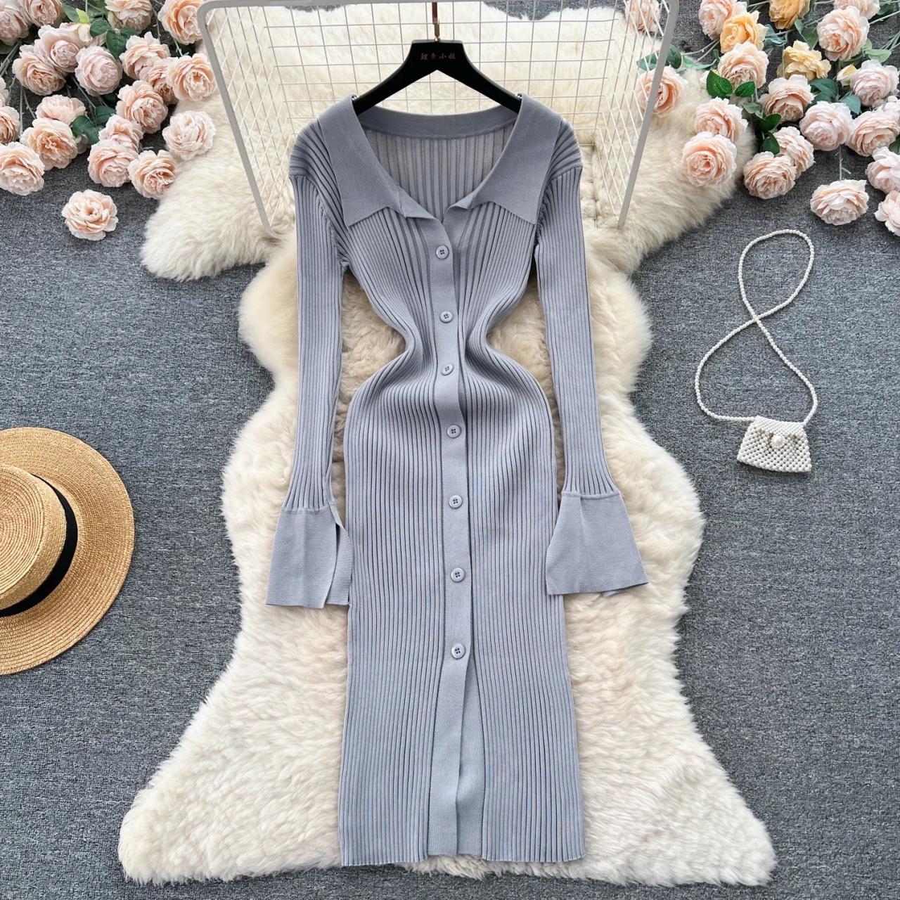 mark nason dress knit FSH0112 - 2.4 Inches Taller (Black) main image 0