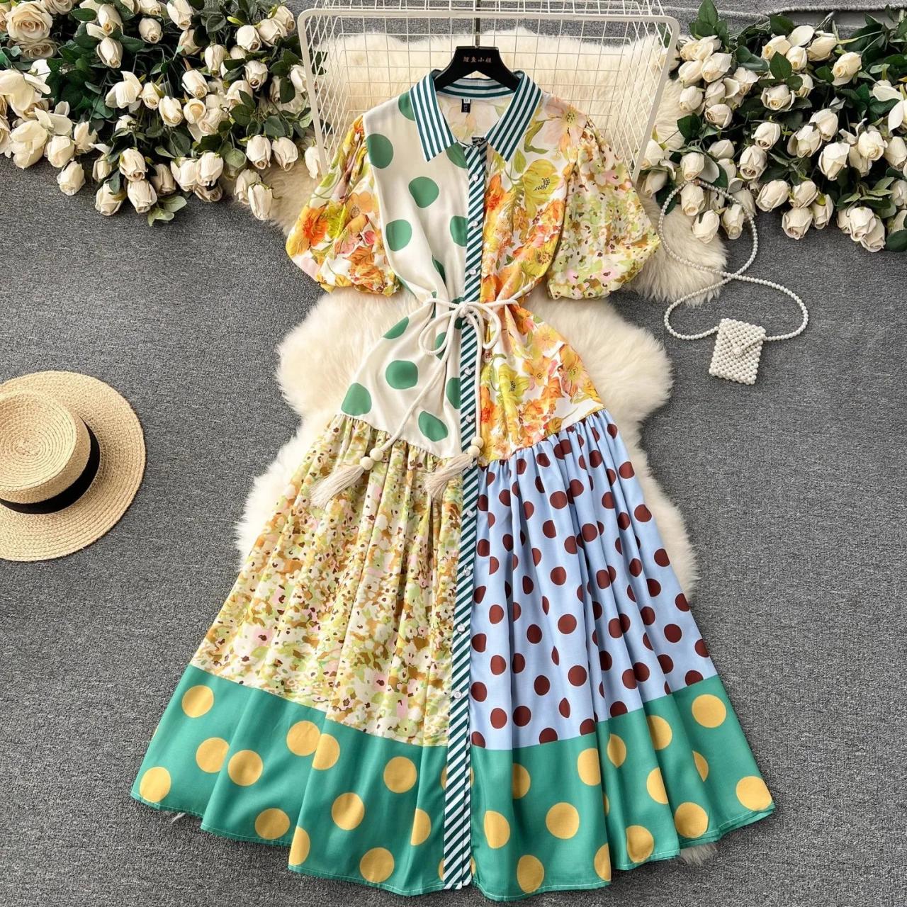 girls party dresses Kids Green Girls' Satin Party Dress Green Solid Color Wedding Mesh Princess Ballroom Dress, Tulle Dress Flower Girl's Dress Summer Spring Fall 5-6 main image 1