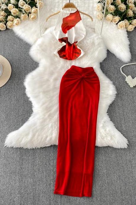 fitted lace wedding dress Glam Scarf Mini Dress main image 0
